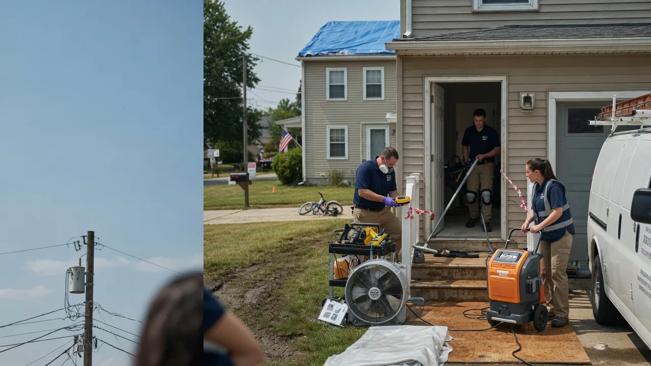 Water Damage Repair in Neshkoro, WI near me